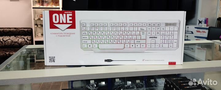Клавиатура USB проводная Smartbuy ONE SBK-333U-W