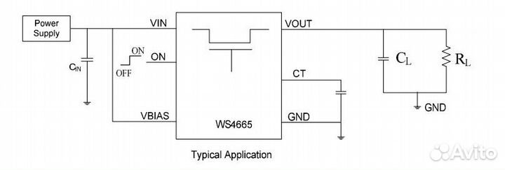 Микросхема WS4665D-8/TR