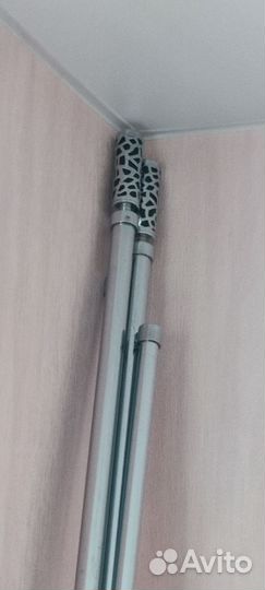 Карнизы для штор двухрядные бу