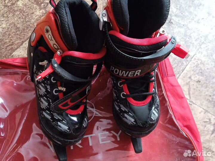 Коньки детские раздвижные