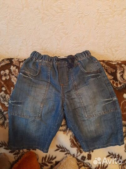 Джинсовые шорты для мальчика