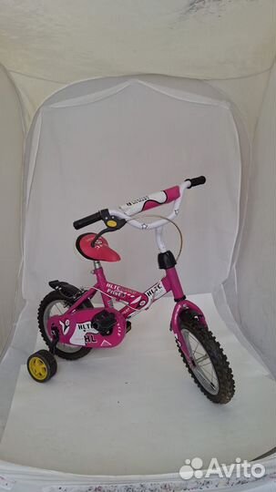 Детский двухколесный велосипед 6012-1 розовый
