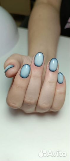 Маникюр, наращивание в салоне