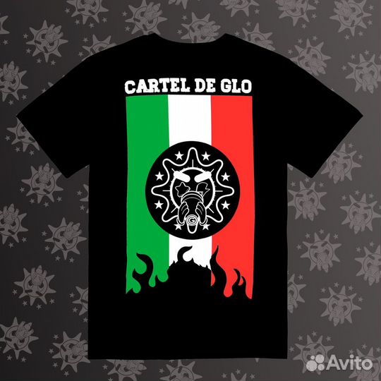 Футболка Glo Gang Cartel DE Glo black