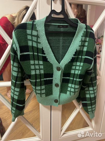 Укороченный джемпер оверсайз 42-44