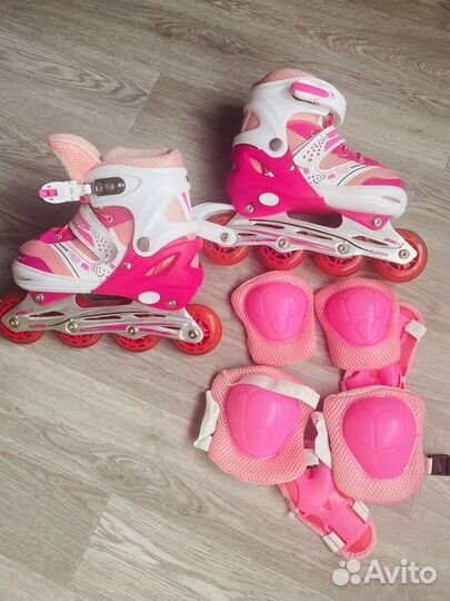 Детские ролики и защита