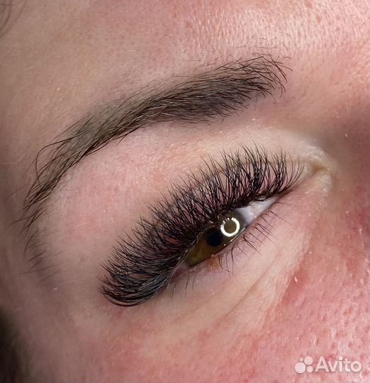 Наращивание ресниц на дому