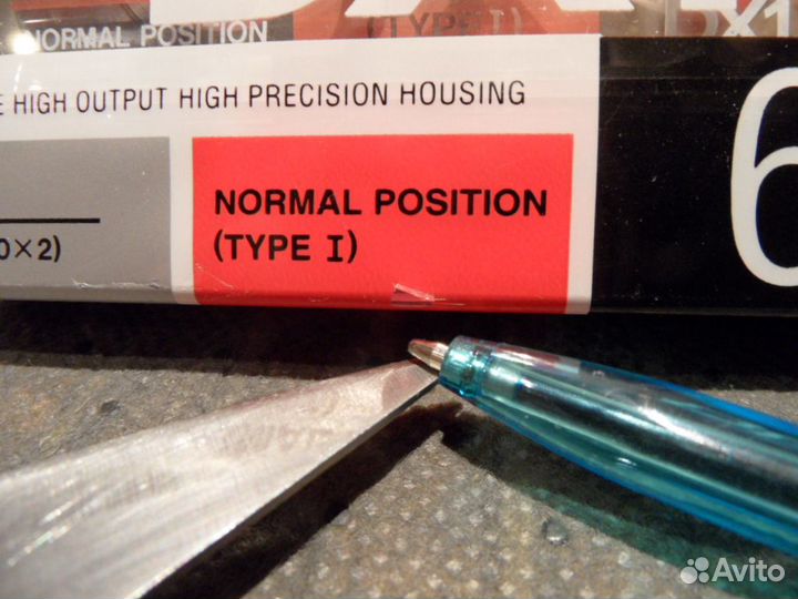 Аудио кассета denon DX1/60 новая из 80-х годов