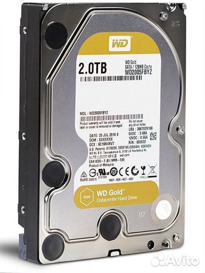 Жесткий диск 2 тб gold версия