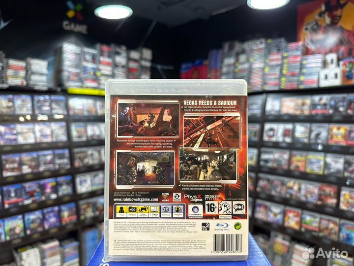 Игры для PS3: Tom Clancy’s Rainbow Six: Vegas