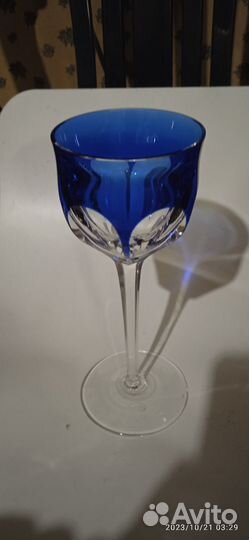 Немецкий цветной хрусталь Moser Бокал 20см