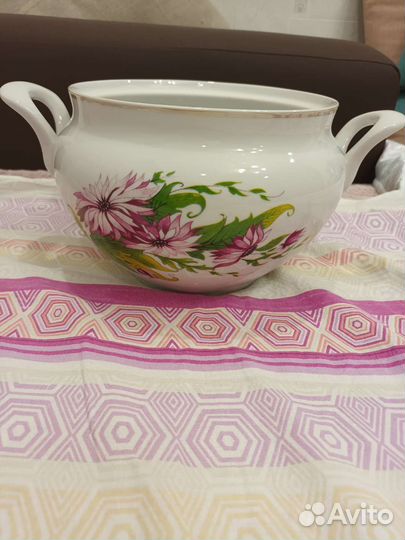 Супница Богдановичский фарфоровый завод