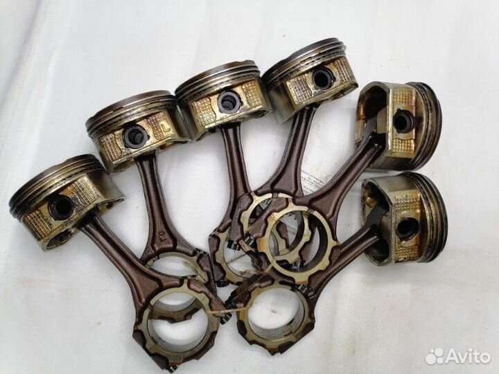 Поршень с шатуном Toyota Harrier MCU15W 1mzfe