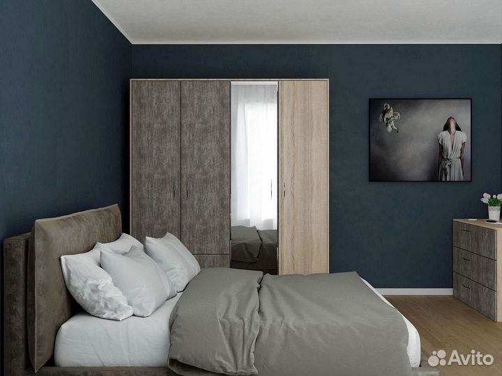 Шкаф распашной новый в рассрочку без банка