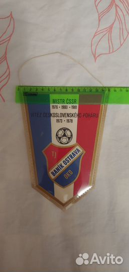 Вымпел фк Баник Острава