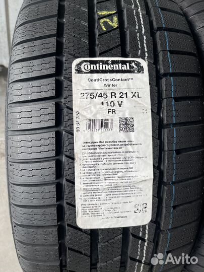 Continental ContiCrossContact Winter 275/45 R21 110V