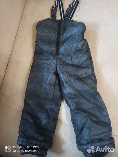 Теплые брюки для девочки