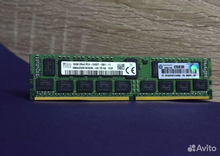 SK hynix DDR4 16GB 2400 MHz ECC REG SMART memory