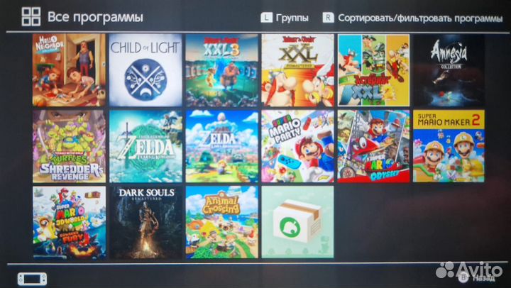 Чипованная Nintendo Switch 300Gb + 40Игр Чип HWFly