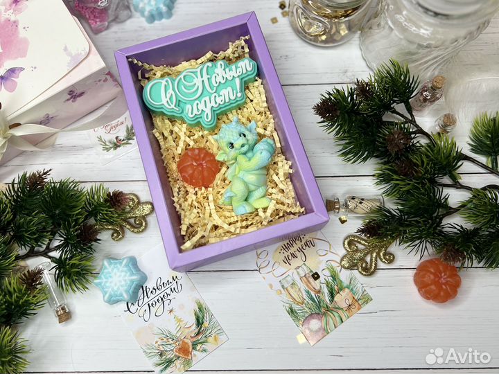 Мыло ручной работы. Дракон. Новый год