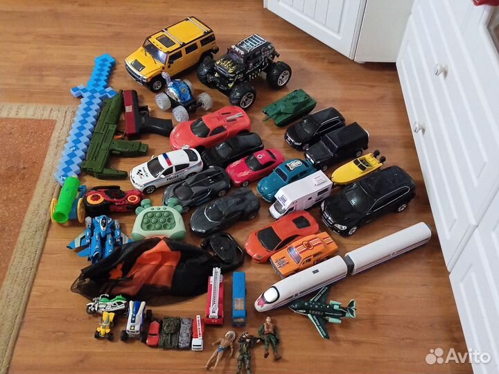 Большой пакет игрушек для мальчиков
