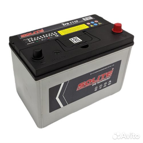 Аккумулятор Solite EFB T110 (90Ач, 870А)