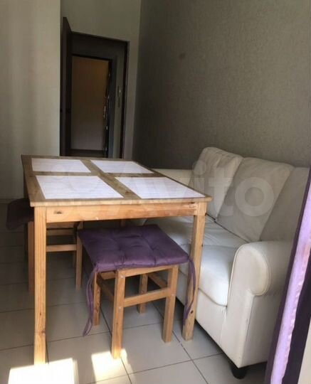 1-к. квартира, 40 м², 3 кровати