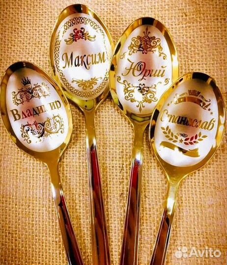 Ложки и вилки с вашим логотипом