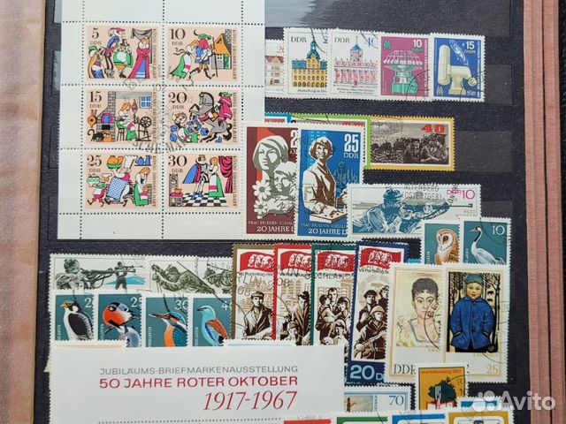 Альбом с марками ГДР с 1958 г объявление продам