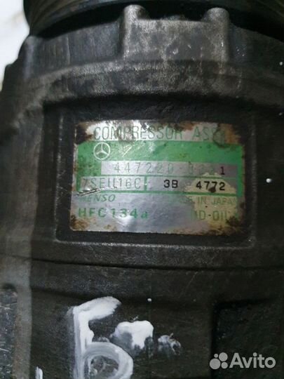 Компрессор кондиционера Мерседес w220 m112