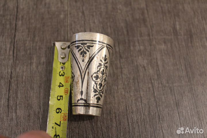 Стакан-стопка, серебро