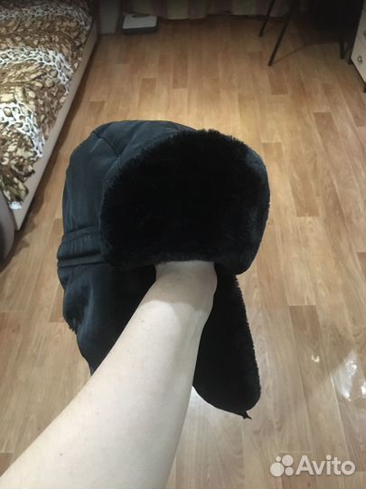 Шапка -ушанка мужская р. 56