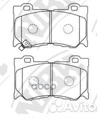 Колодки тормозные дисковые передн. infiniti FX3