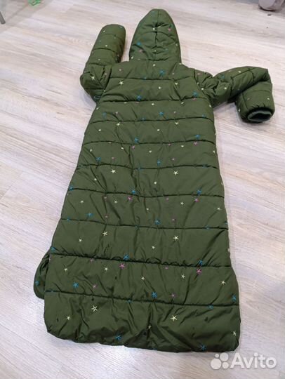 Пуховик зимний для девочки 134
