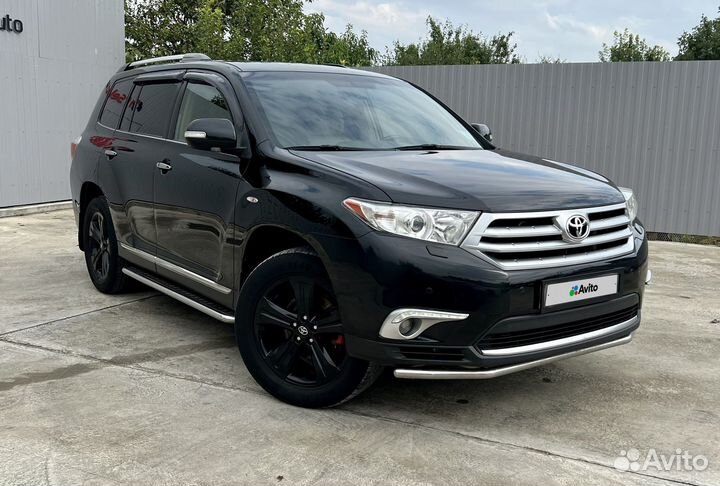 Toyota Highlander 3.5 AT, 2013, 216 000 км