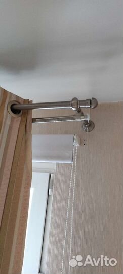 Карниз для штор двухрядные бу