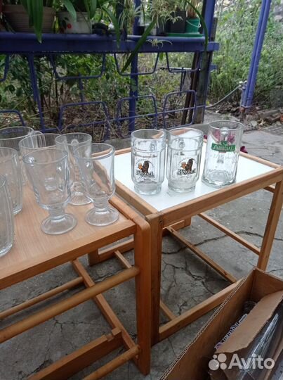 Пивные кружки и бокалы