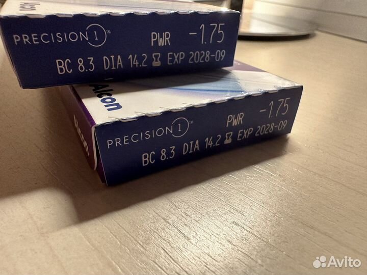 Линзы контактные однодневные alkon precision1