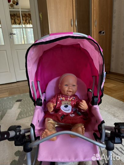 Коляска для кукол Chica&Chico