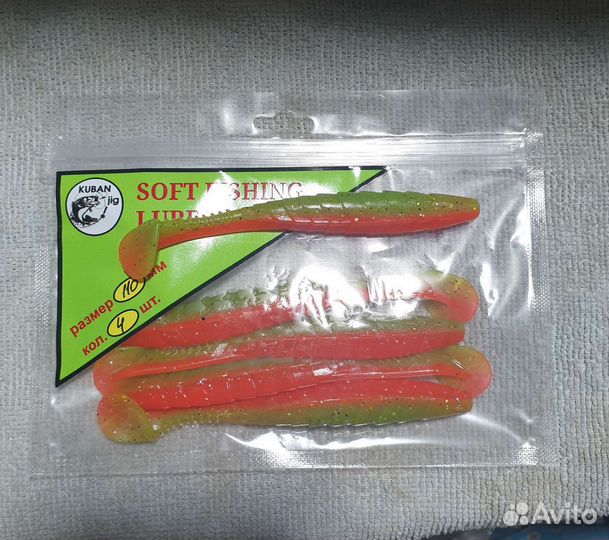 Силиконовые приманки на судака и щуку