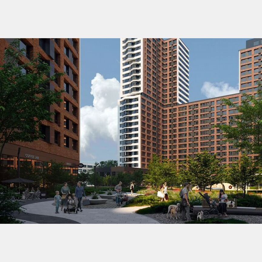 1-к. квартира, 37,7 м², 12/27 эт.