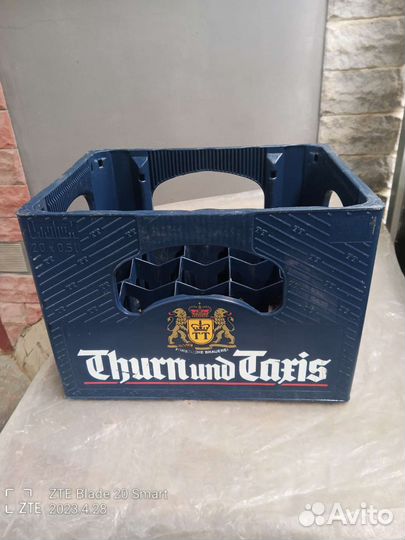 Раритетный Ящик для пивных бутылок