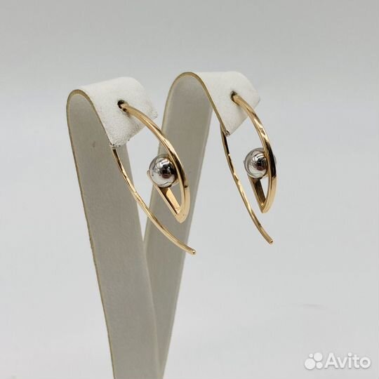 Золотые серьги