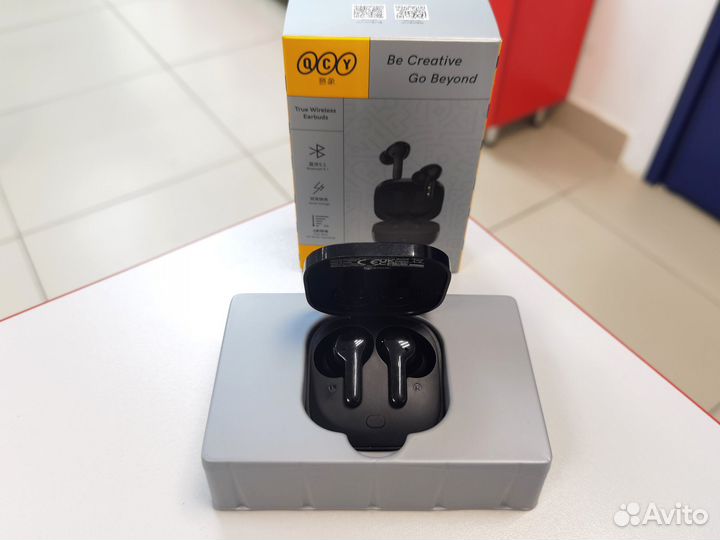 Bluetooth наушники QCY T13 с разъёмом Type-C (пк)