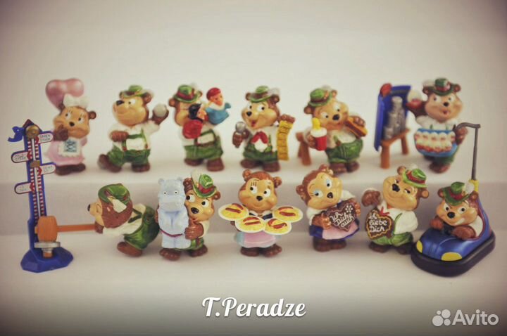 Серия Медведи оркестр и другие серии из киндеров