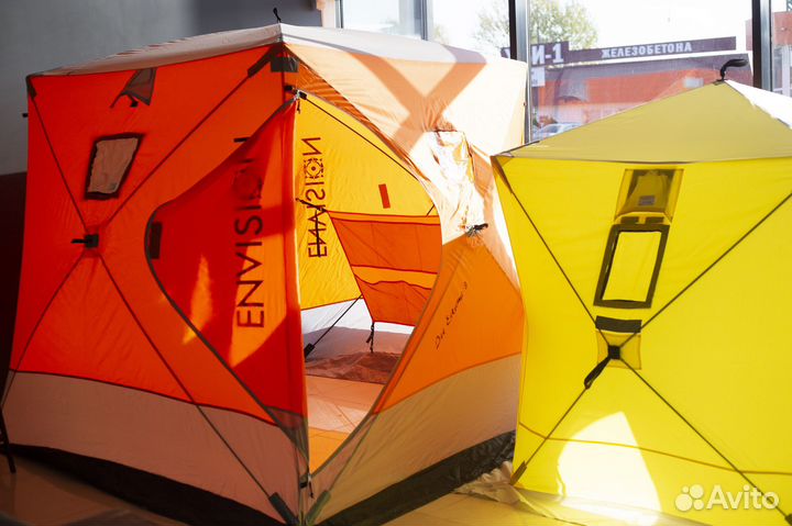 Палатки для зимней рыбалки куб, автомат