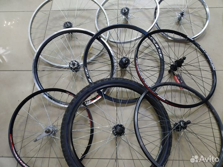 Колеса на велосипед 26, 27.5, 29, 20, 24, 28