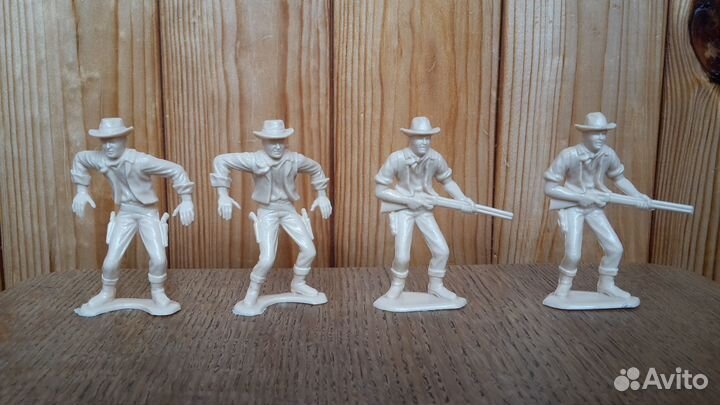 Ковбои Timmee Recast США. Набор 10 штук. Оригинал