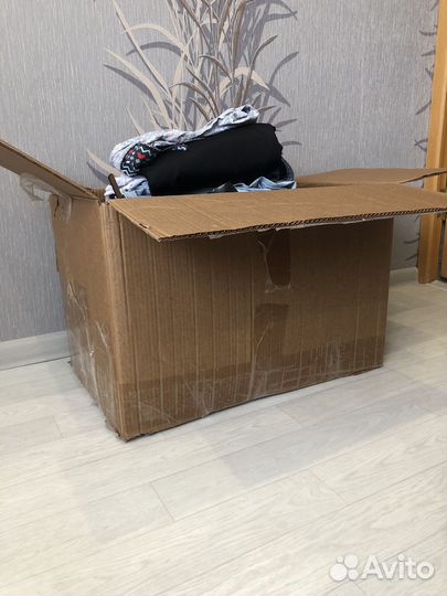 Коробка с вещами, новые и б/у