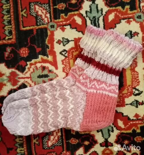 Носки вязаные